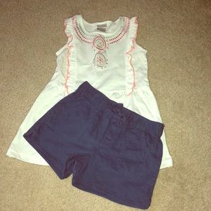Kids NWT short and shirt